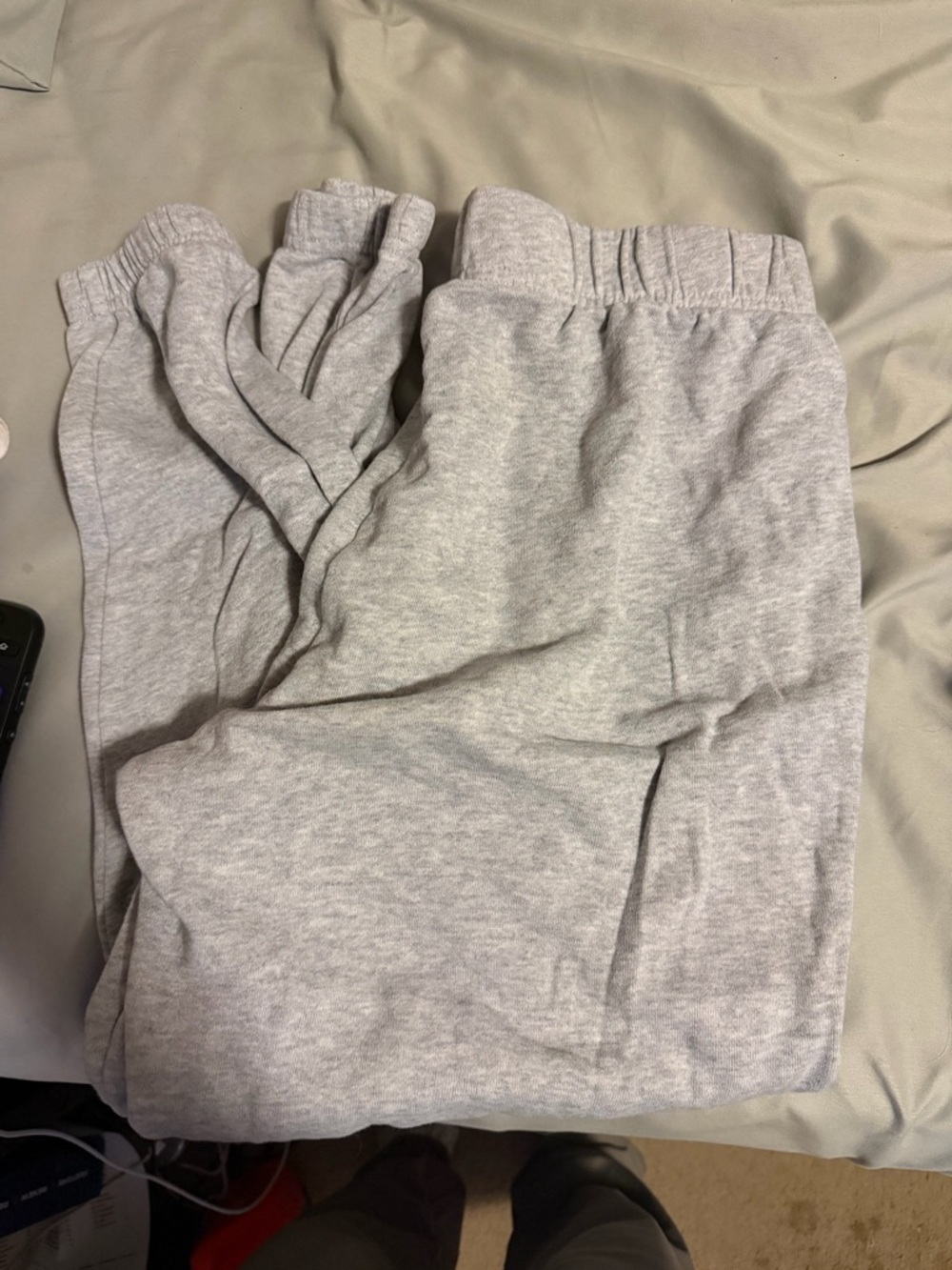 Women’s Heather Gray Track Joggers - Casual Comfort